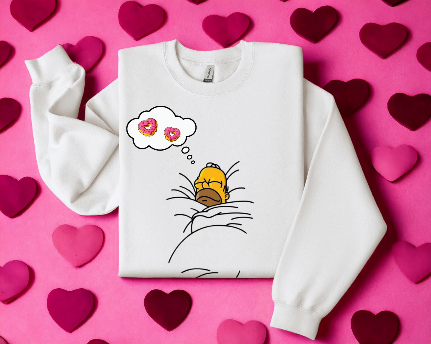 I Dream of Donuts Valentine Crew Neck