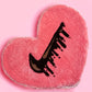 Drippy Swoosh Heart Rug