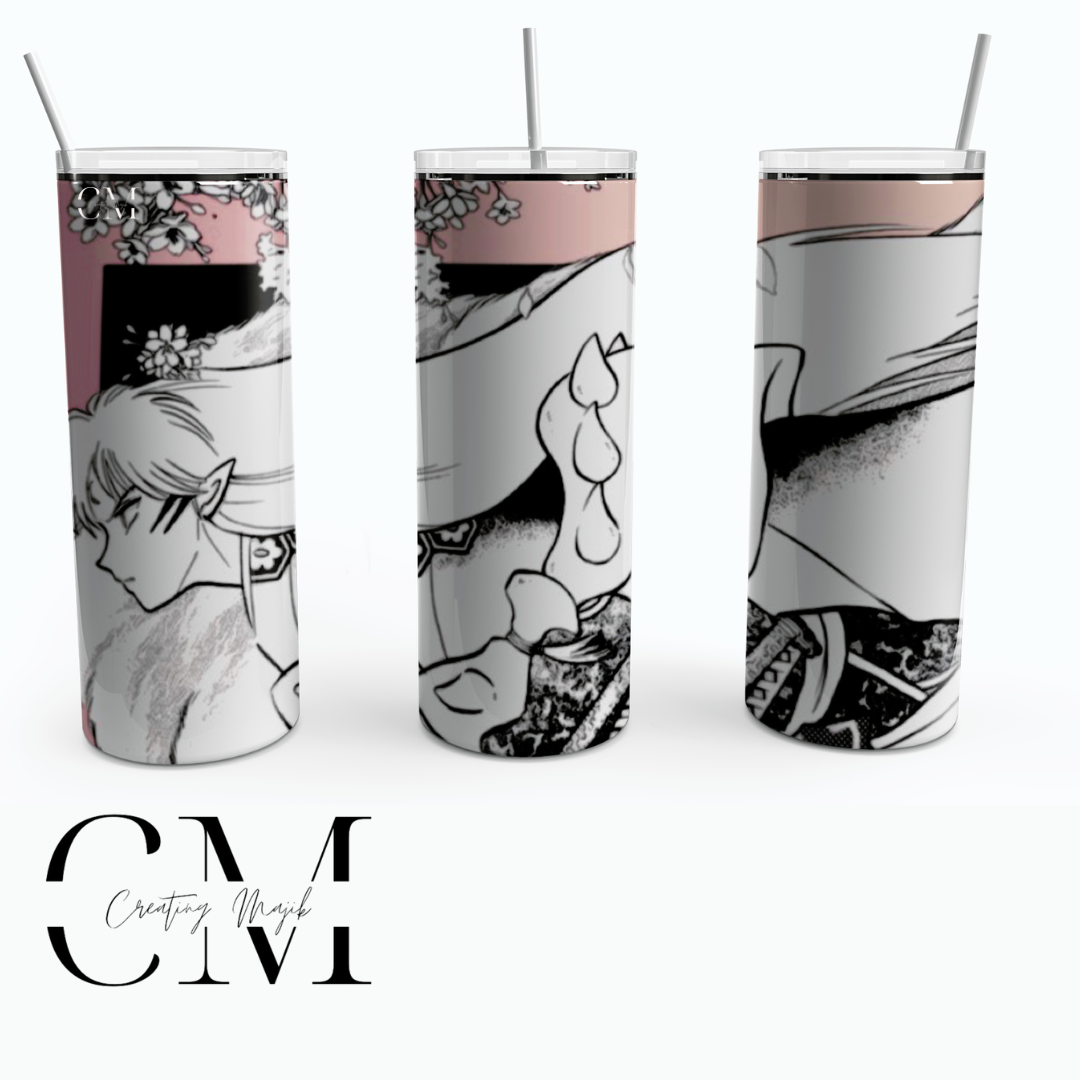 Anime Inspired Tumbler 20oz Dog Demon