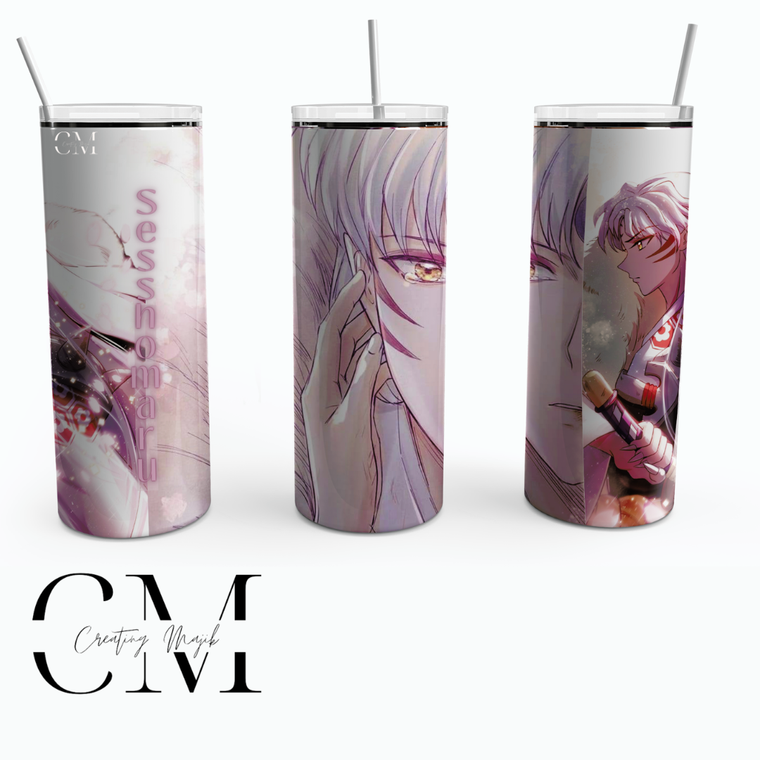 Anime Inspired Tumbler 20oz Dog Demon