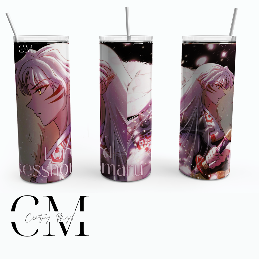 Anime Inspired Tumbler 20oz Dog Demon