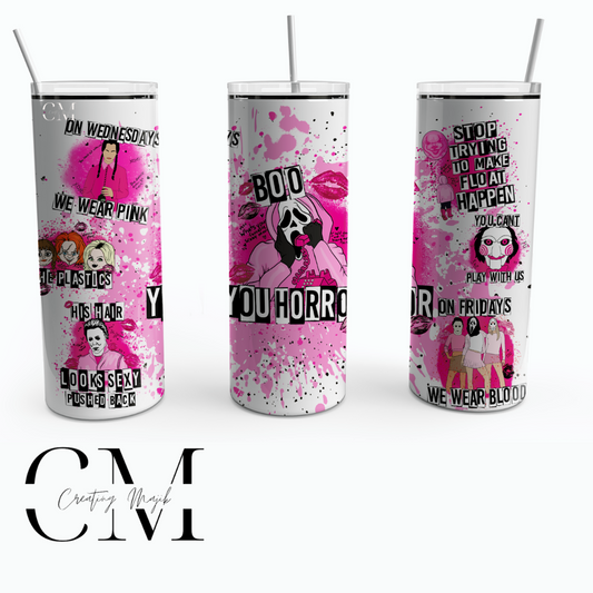 Mean Girls Horror Tumbler