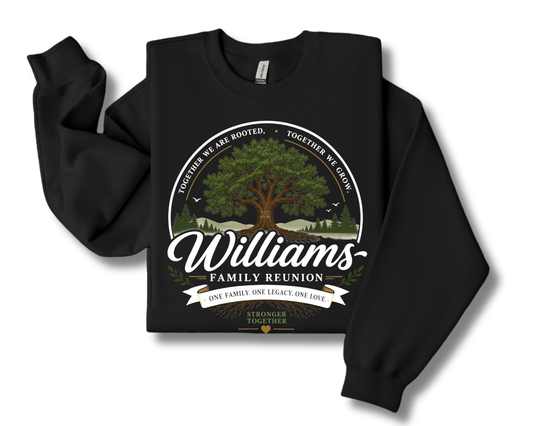 Adult Family Reunion Crewneck Sweater