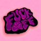 Profanity Rug F-Off