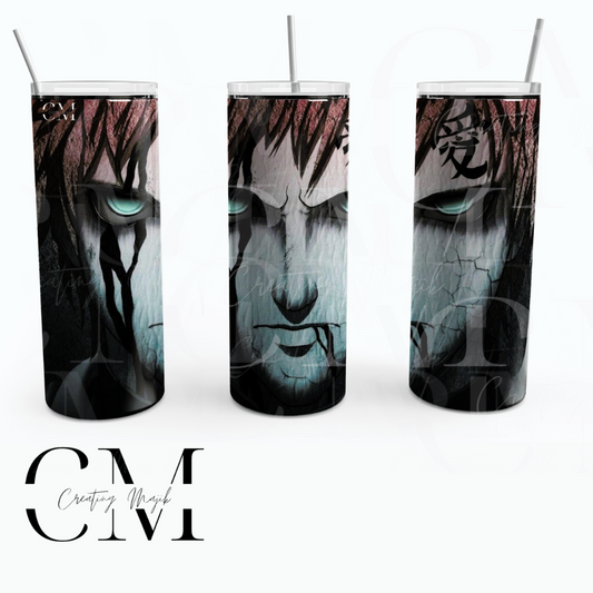 Anime Inspired Ninja Tumbler 20oz