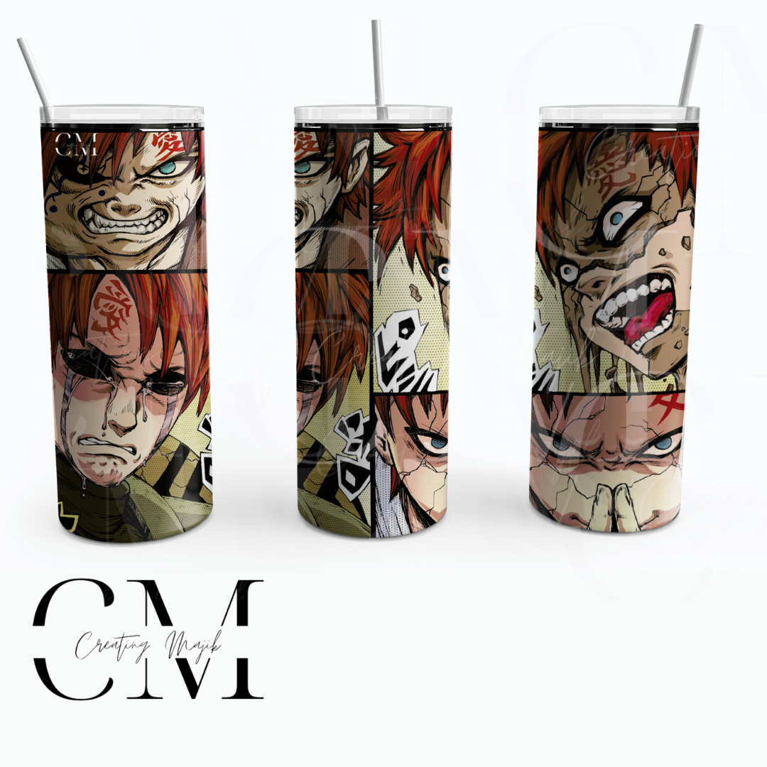 Anime Inspired Ninja Tumbler 20oz