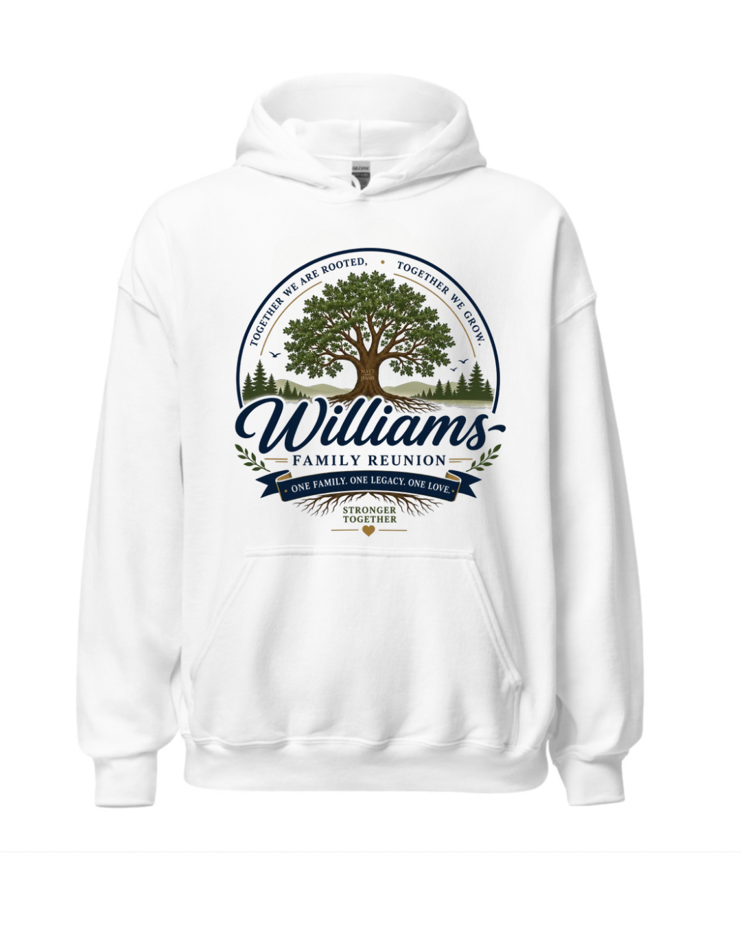 Adult Family Reunion Hoodie