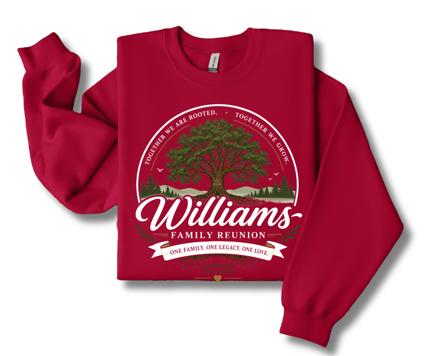 Adult Family Reunion Crew Neck Sweater